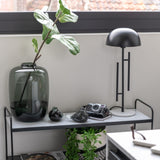 Large Grey Glass Vase - Bow & Miller Interiors
